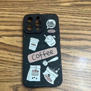 Black Coffee-Themed iPhone Case for Cell Phones